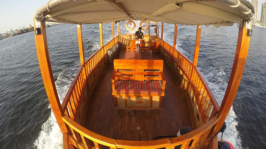 Dubai: Burj Khalifa Sunset on an Abra - Who will enjoy this most
