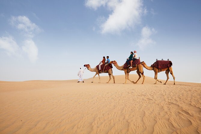 Dubai: Camel Caravan, Bedouin Breakfast with Al Marmoom Oasis - Welcome Gahwa and Sweets at the Village
