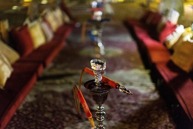 Dubai Camel Desert Safari, Traditional Meal & Heritage Activities - Coffee, bread, henna, and shisha