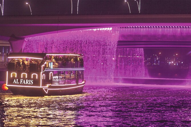 Dubai Canal Dinner Cruise with La Perle Show Tickets Combo - Dubai Creek Harbour and the Burj Khalifa