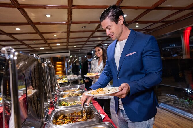 Dubai Canal Dinner Cruise with La Perle Show Tickets Combo - Dubai Design District and Business Bay