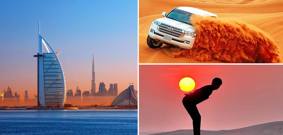 Dubai City Tour and Desert Safari Full-Day Combo - From the Gold Souk to Al Fahidi