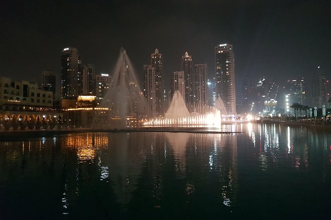 Dubai City Tour By Night with Burj Khalifa Ticket - Dubai after dark, with the driving taken care of