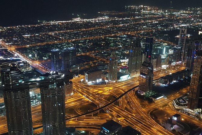 Dubai City Tour By Night with Burj Khalifa Ticket - A quick look at Jumeirah Public Beach