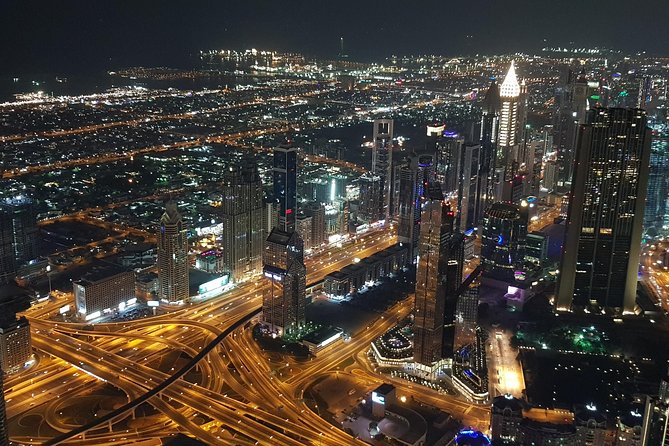 Dubai City Tour By Night with Burj Khalifa Ticket - Palm Jumeirah and the Atlantis photo stop