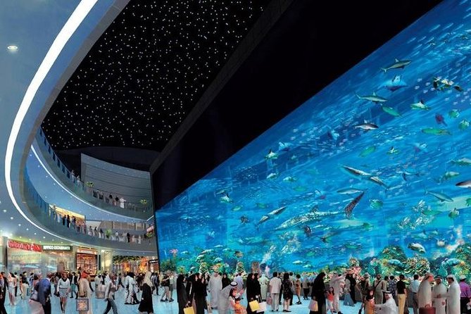 Dubai City tour from Abu Dhabi - Burj Khalifa and the fountains from outside
