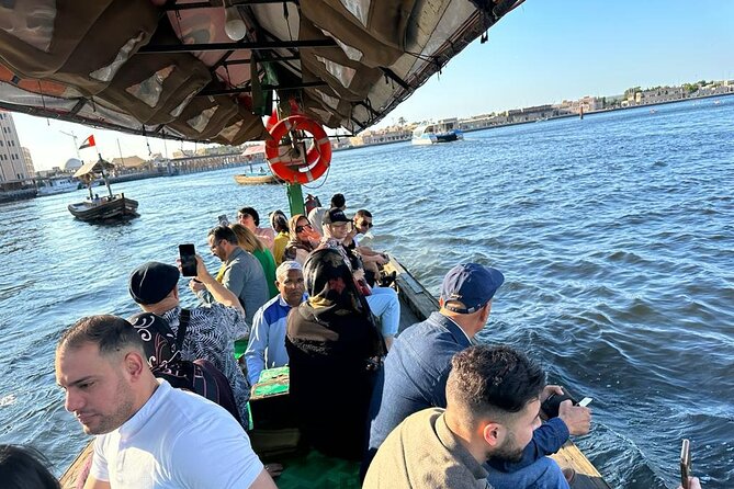 Dubai City Tour Old Town, Abra Taxi Boat, Gold & Spice Market - The Gold Souk finish in Deira
