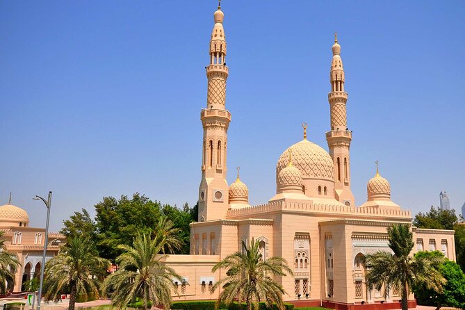Dubai City Tour with Desert Safari & BBQ Dinner - Camp welcome, camel ride, and simple desert activities