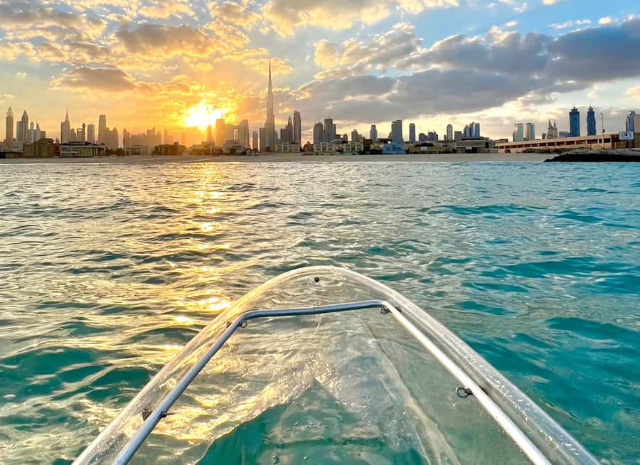 Dubai: Clear Kayaking Experience with Burj Khalifa View - What this Dubai kayaking trip is really like
