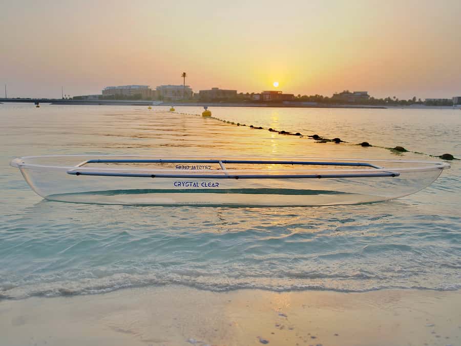 Dubai: Clear Kayaking Experience with Burj Khalifa View - Choosing the best time of day
