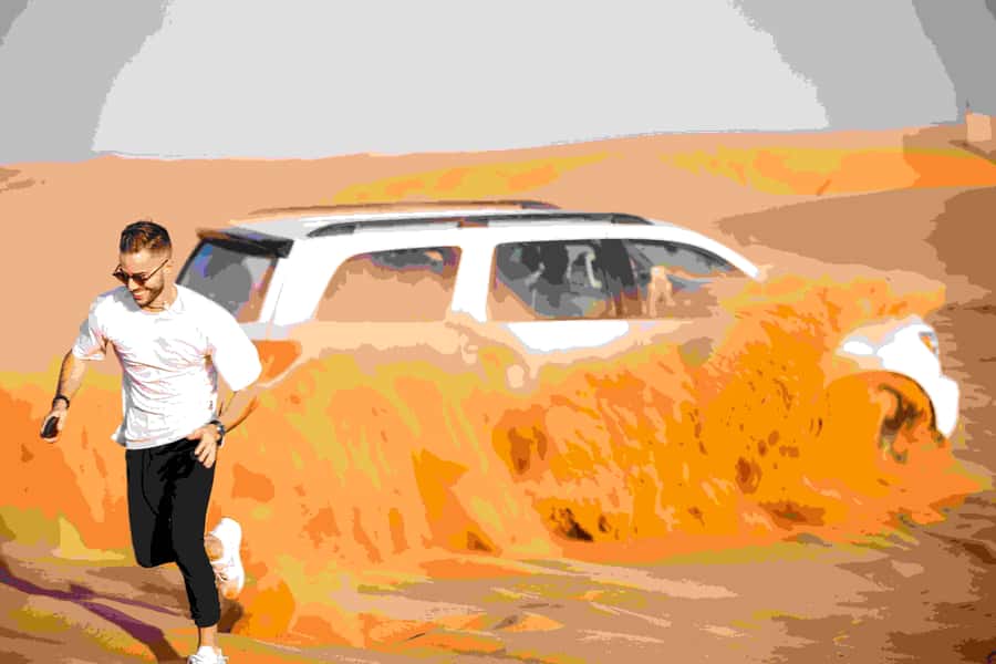 Dubai Combo: Morning City Tour & Evening Desert Safari - Sandboarding, camels, and the farm visit
