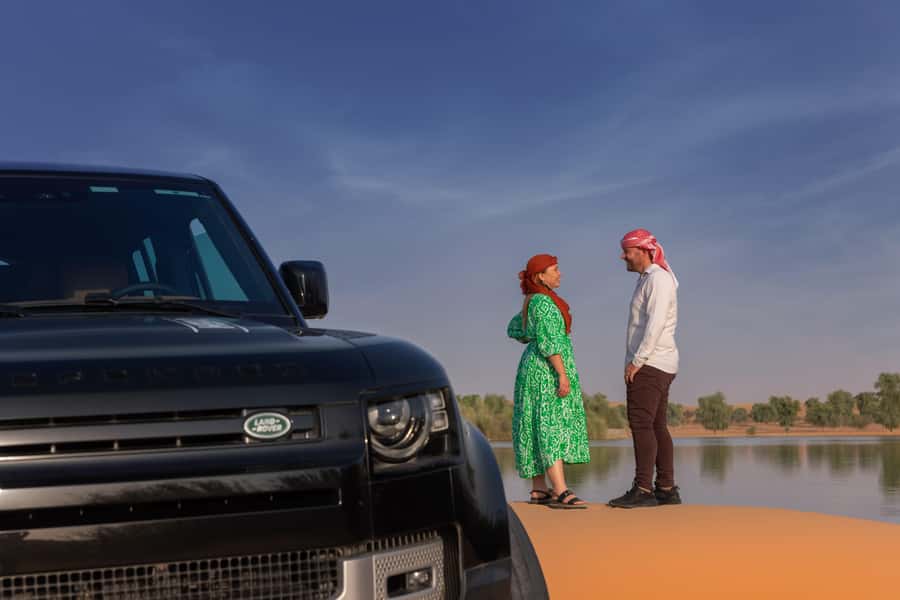 Dubai: Conservation Drive & Platinum Breakfast - The 6:30 to 7:30 AM hotel pickup