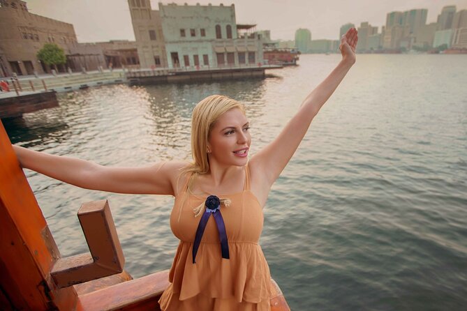 Dubai Creek Dhow Sightseeing Cruise - Shindaga Peninsula and Heritage Village