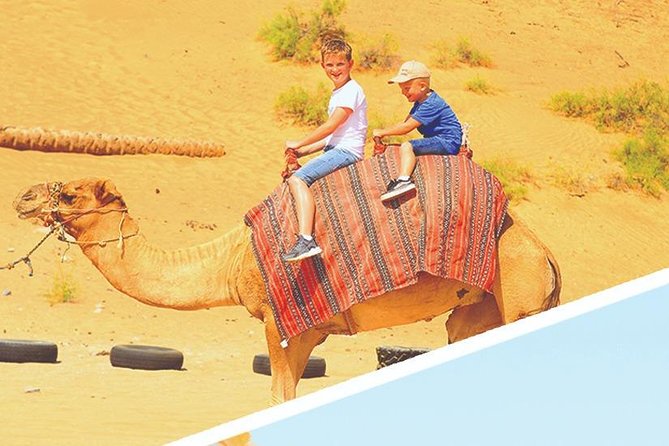Dubai Desert 4x4 Dune Bashing, Sandboarding, Camel Riding, Dinner - Leaving Dubai around 2:30 pm
