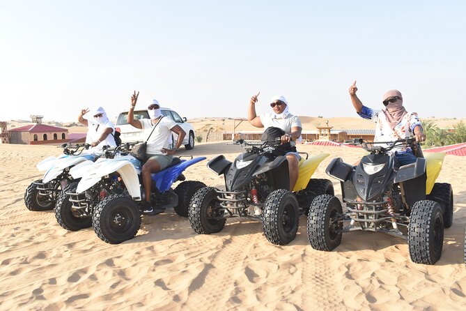 Dubai Desert 4x4 Dune Bashing, Self-Ride 30min ATV Quad, Camel Ride,Shows,Dinner - At a Glance: What Makes This Safari Worth Considering