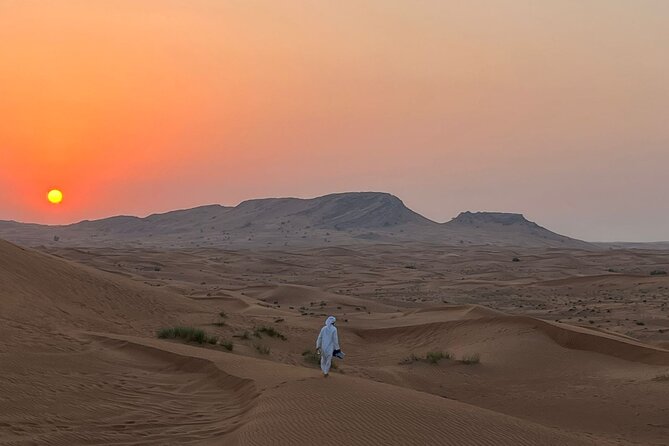 Dubai Desert 4x4 Dune Bashing, Self-Ride 30min ATV Quad, Camel Ride,Shows,Dinner - Henna, Shisha, and the Bedouin-Style Majilis