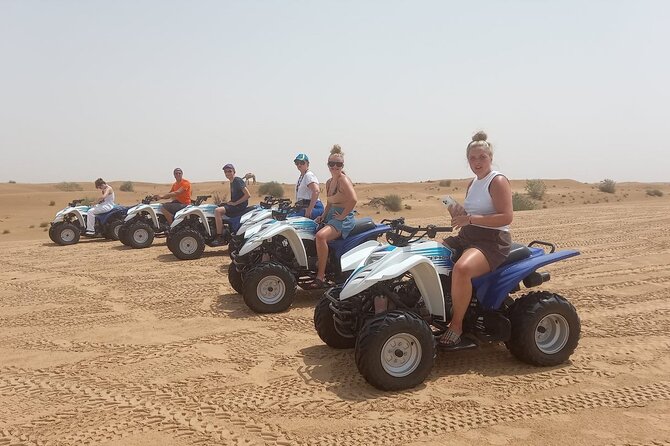 Dubai Desert 4x4 Dune Bashing, Self-Ride 30min ATV Quad, Camel Ride,Shows,Dinner - 4x4 Dune Bashing Across the Red Dunes