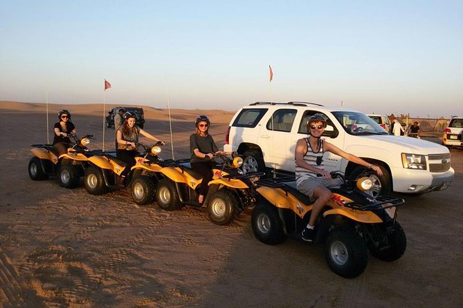 Dubai Desert Afternoon Quad Safari with Camel Ride, BBQ Dinner and Belly Dancing - BBQ dinner and two evening shows