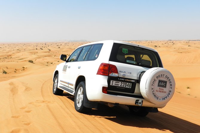 Dubai Desert BBQ Dinner, Camel Ride, Sandboarding and Live Shows - What kind of Dubai desert safari is this?