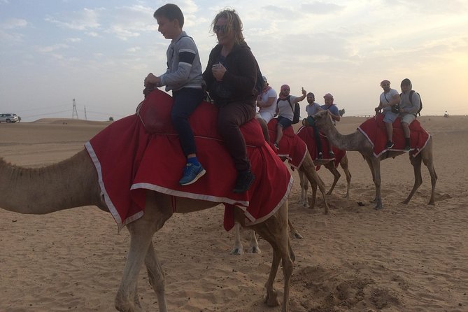 Dubai: Desert Camel Ride with Live Shows & BBQ Buffet Dinner - Tanoura, belly dancing, and fire entertainment