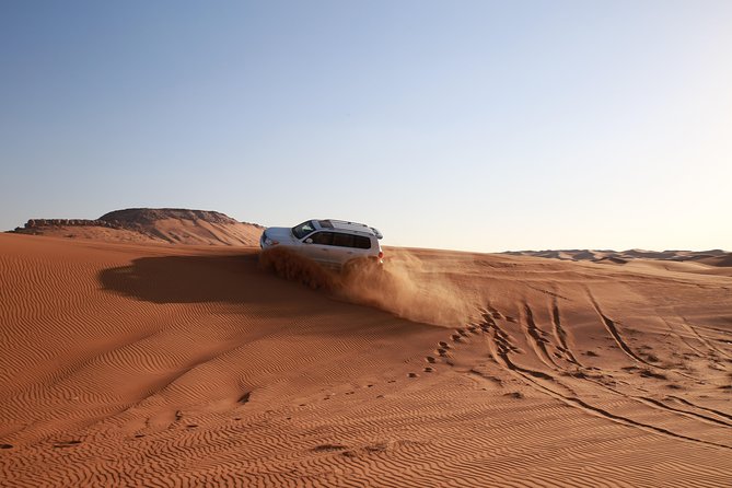 Dubai Desert Discovery: Red Dunes Safari, Sandboard & Camel Ride - Morning speed or afternoon sunset