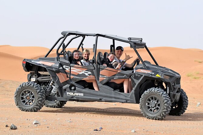 Dubai Desert Dune Buggy Self-Drive Experience with Hotel Transfer - Cooling down after the ride