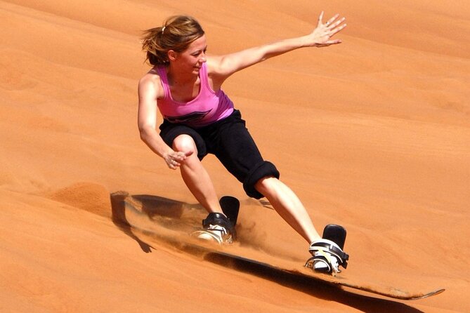 Dubai Desert Escape: Red Dunes Safari, Falcon, Camel & BBQ Dinner - Optional quad biking and dune buggies
