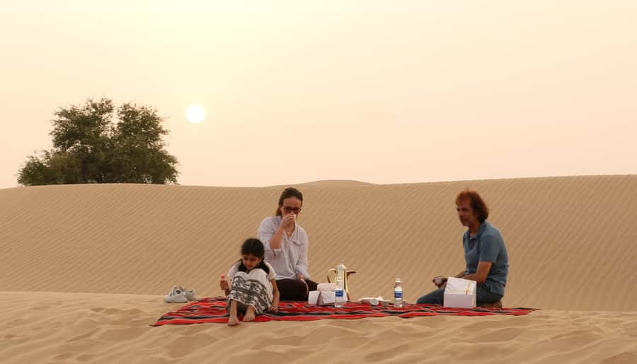 Dubai Desert Morning Drive with Wildlife Experience - The Arabian oryx stop, with an important qualification