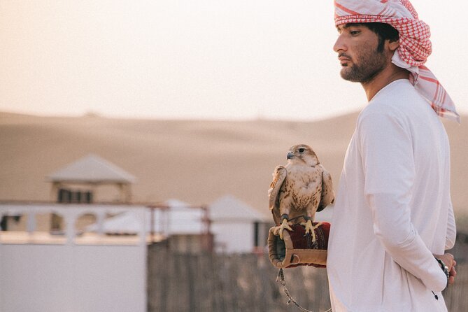 Dubai Desert Safari: 4x4 Dune Bashing, Camel Ride & BBQ Dinner - Sunset views and the Bedouin-style camp