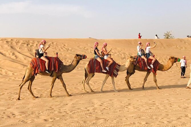 Dubai Desert Safari 4x4 Dune Bashing with Camel Riding - Leaving Dubai around 3:00 pm