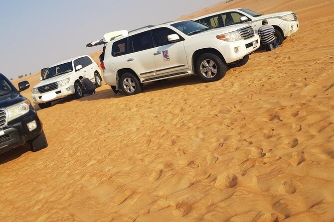 Dubai Desert Safari 4x4 Dune Bashing with Camel Riding - What the $50 price really covers
