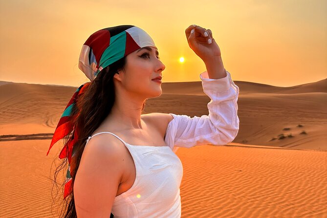 Dubai Desert Safari (ADVANCE) - The sunset stop and the photo factor