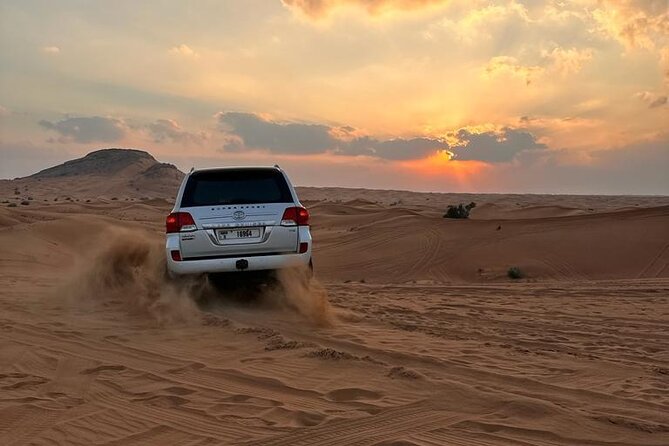 Dubai Desert Safari (ADVANCE) - Sandboarding on the red dunes