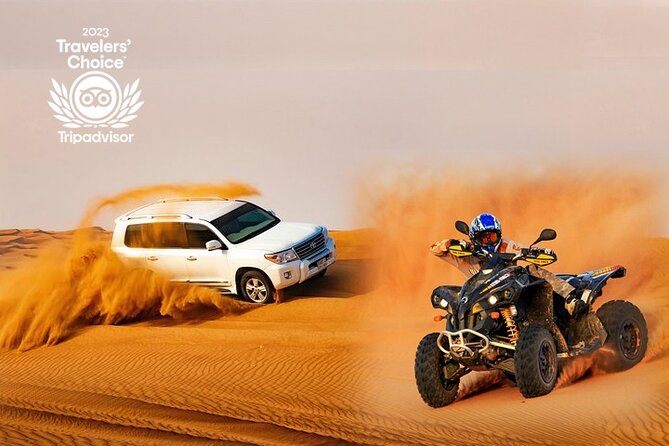Dubai Desert Safari Adventure, 60mins ATV, Camel Ride, Shows, BBQ - Quick Points Before You Book