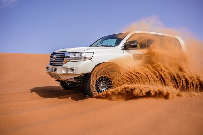 Dubai Desert Safari, BBQ, Live Shows, Camel, Sandboard (7-Hours) - Quick Facts About This Dubai Desert Safari