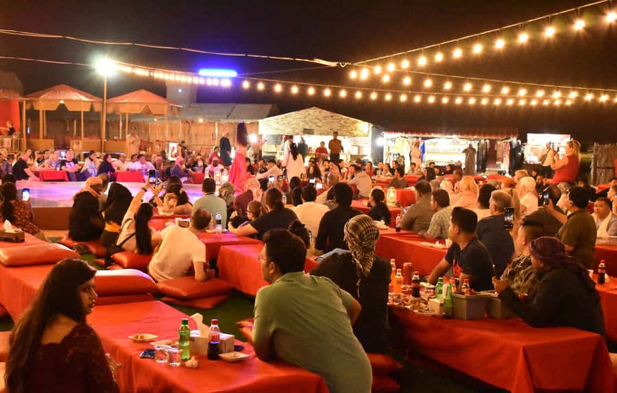 Dubai: Desert Safari, Camel Ride, and BBQ Dinner - Henna, gahwa, dates, and camp customs