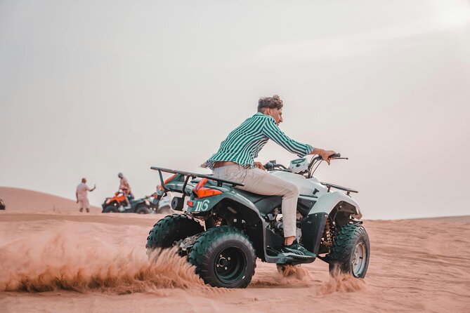 Dubai Desert Safari Camel Ride Sand Boarding BBQ Dinner - Dinner, drinks, and the food trade-off