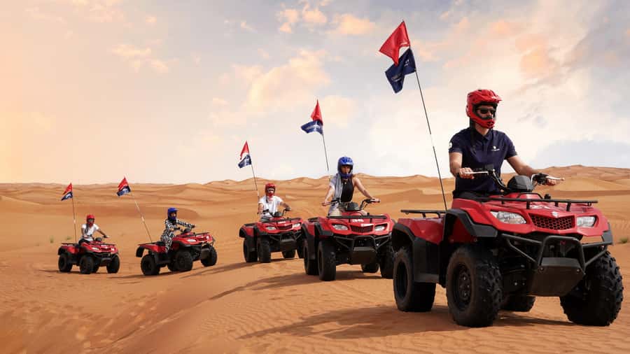 Dubai Desert Safari - Camel Ride, Sandboarding & 30 Min Quad - Key points to know before booking