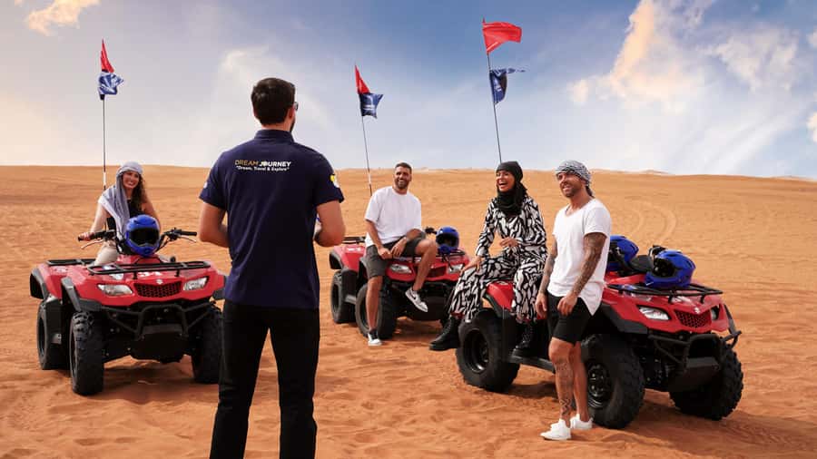 Dubai Desert Safari - Camel Ride, Sandboarding & 30 Min Quad - What $36 really gets you