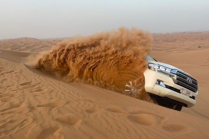 Dubai Desert Safari, Camel Ride, Shisha, Henna, Live BBQ & Shows - The short camel ride and camp arrival