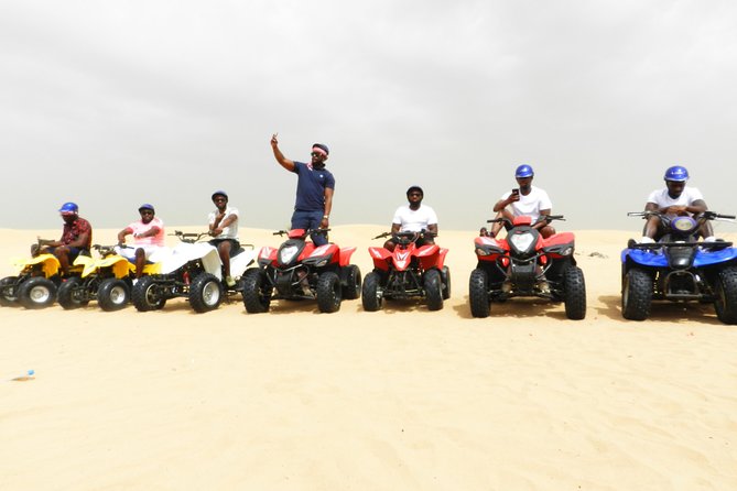 Dubai Desert Safari Dune Bashing, 60min ATV Quad, Camel Ride, BBQ - BBQ dinner, sweets, and four live shows