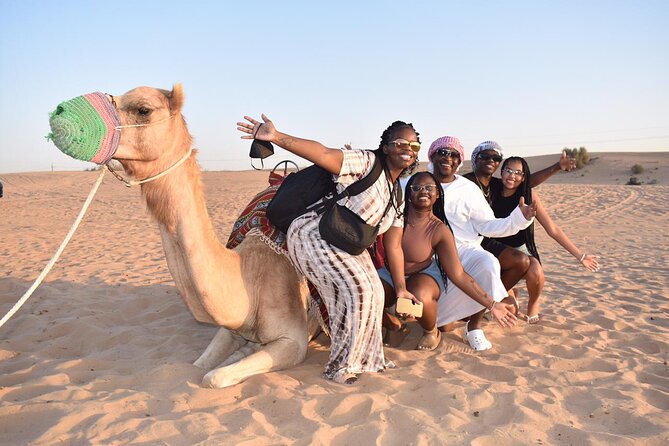 Dubai Desert Safari Dune Bashing, 60min ATV Quad, Camel Ride, BBQ - What the $56.05 price really covers
