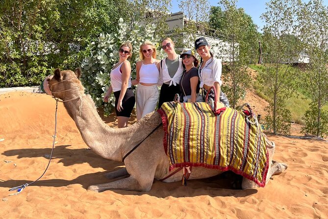 Dubai Desert Safari: Dune Bashing, Camel Ride & BBQ Dinner - Arriving at the Lahbab desert camp