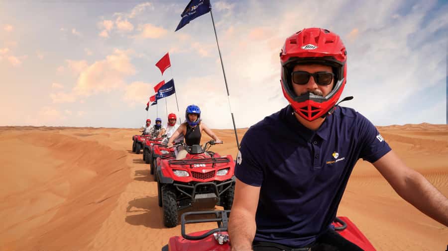 Dubai Desert Safari - Premium BBQ Dinner, Camel Ride & Shows - Leaving Dubai For The Red Dunes