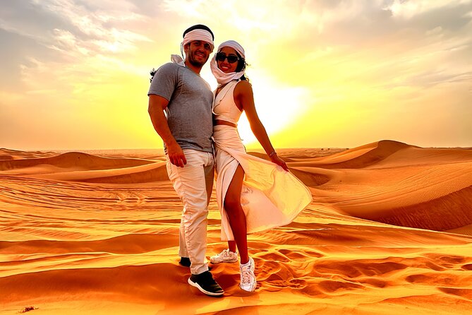 Dubai Desert Safari Premium Tour - The drive to Lahbab and the optional ATV stop