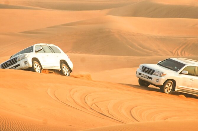 Dubai Desert Safari Red Dune: BBQ, Camel Ride & Sandboarding - Sandboarding on the red sand