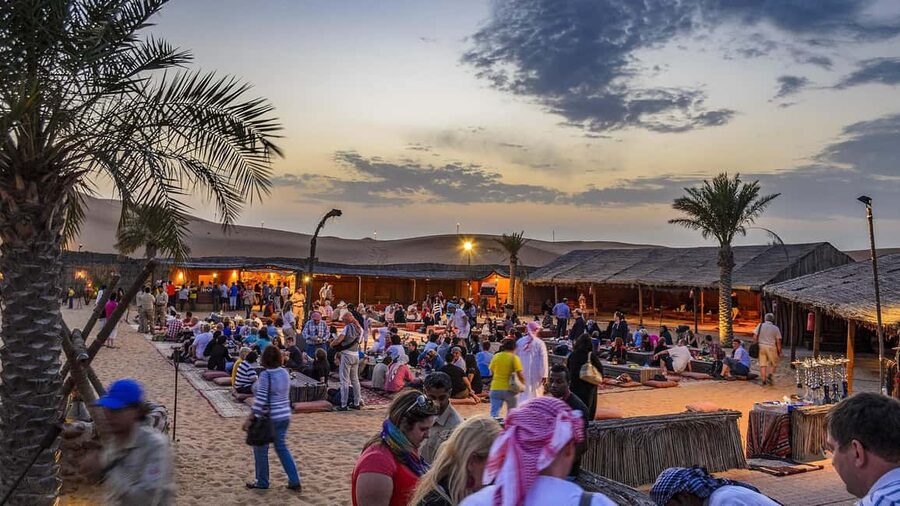 Dubai Desert Safari - Sandboarding, Quad Bike & BBQ Options - The Bedouin-style camp and included activities