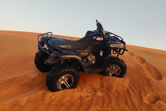 Dubai Desert Safari with ATV(optional)& Sandboarding Experience with BBQ Dinner - Dubai Desert Safari at a Glance