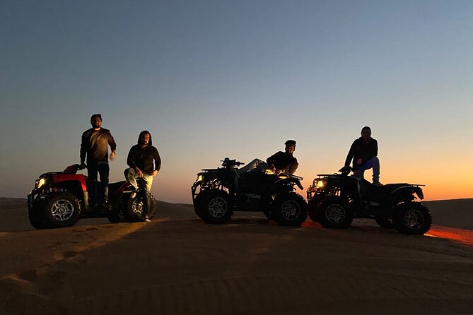 Dubai Desert Safari with ATV(optional)& Sandboarding Experience with BBQ Dinner - A 3:30 pm Start Beats the Midday Heat