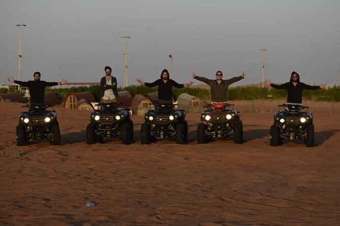 Dubai Desert Safari with ATV(optional)& Sandboarding Experience with BBQ Dinner - Sandboarding Gives You a Second Way Down